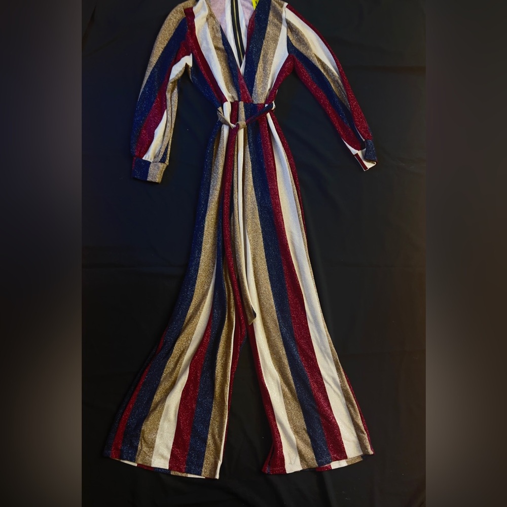 Shimmer jumpsuit new never worn.